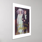 50 jaar samen - Jubileum voor bruiloft Foto Folie Afdrukken (Laagn)