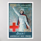 50 jaar service (US00304) Poster (Voorkant)