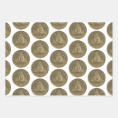 50 jaar Sober Recovery Jubileum Coin Inpakpapier Vel (Voorkant 3)