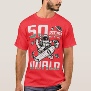 50 jaar uit deze wereld, 50e verjaardag skater A T-shirt