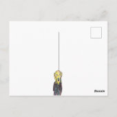 50 jaar verjaardag elke leeftijd   briefkaart (Achterkant)