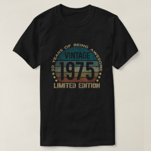 50 Jaar Verjaardagsdecoraties Mannen Grap 50jr 197 T-shirt