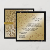 50 jaar vieren, uitnodiging 50-jarig jubileum (Voorkant / Achterkant)