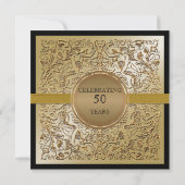 50 jaar vieren, uitnodiging 50-jarig jubileum (Achterkant)