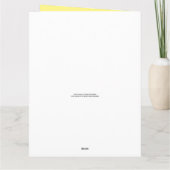 50 jaar viering kaart (Achterkant)