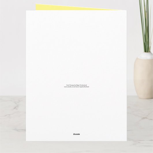 50 jaar viering kaart (Achterkant)