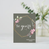 50 jaar voor altijd: een Jubileum om te onthouden Briefkaart (Staand voorkant)