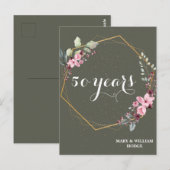 50 jaar voor altijd: een Jubileum om te onthouden Briefkaart (Voorkant / Achterkant)