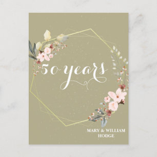 50 jaar voor altijd: een Jubileum om te onthouden Briefkaart
