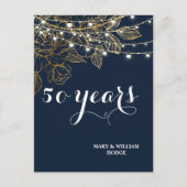 50 jaar voor altijd: een Jubileum om te onthouden Briefkaart (Voorkant)