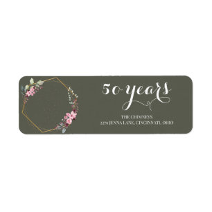 50 jaar voor altijd: een Jubileum om te onthouden Etiket