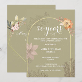 50 jaar voor altijd: een Jubileum om te onthouden Kaart