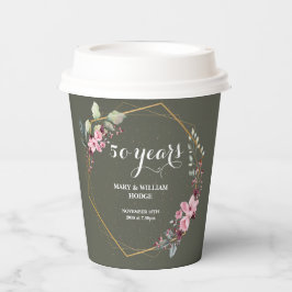 50 jaar voor altijd: een Jubileum om te onthouden Papieren Bekers