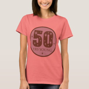 50 jaar Young 50th Birthday Gift T-shirt
