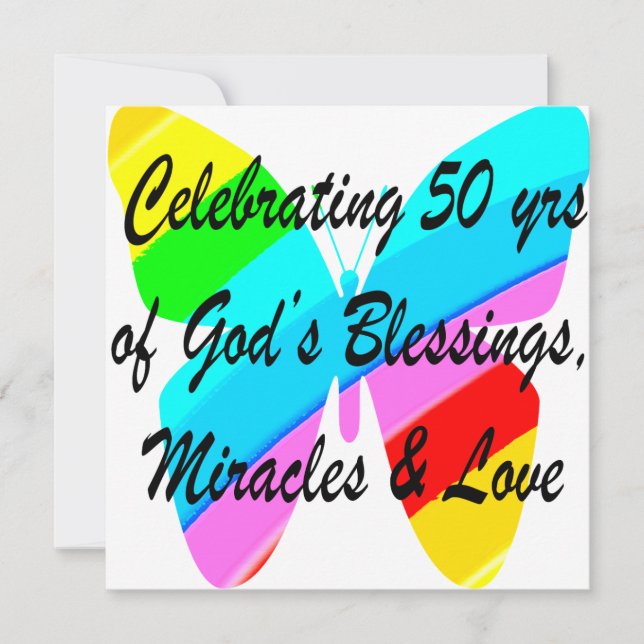 50 JAAR ZEGEN (Voorkant)