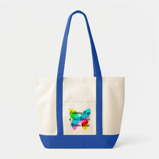 50 JAAR ZEGEN TOTE BAG (Voorkant)