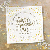 50-jarig Huwelijksjubileum Servet