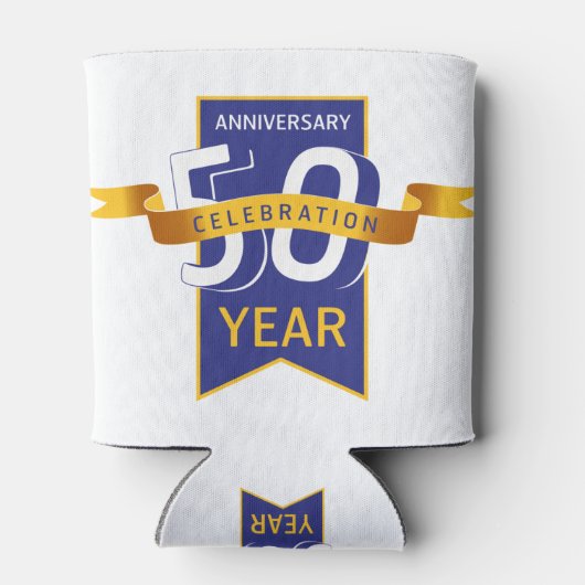 50-jarig jubileum blikjeskoeler (Achterkant)