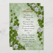 50-jarig jubileum gelofte vernieuwing Ivy en Garde Kaart (Voorkant / Achterkant)