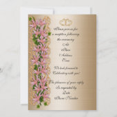 50-jarig jubileum gelofte vernieuwing klimop en le kaart (Achterkant)