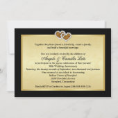 50-jarig jubileum Joined Hearts 3 uitnodiging (Achterkant)