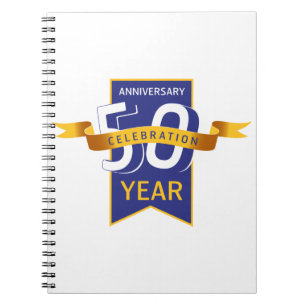 50-jarig jubileum notitieboek