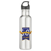 50-jarig jubileum waterfles (Voorkant)