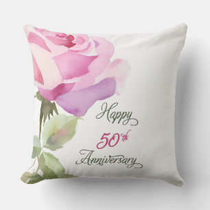 50-jarig jubileum Zuster Katholiek Jubileum Roze  Kussen