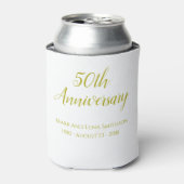 50-jarig jubileumfeest blikjeskoeler (Blikje Voorkant)