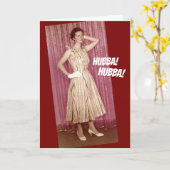 50-jarige dame die haar spullen liet zien kaart (Gele Bloem)