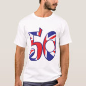 50-jarige GB T-shirt (Voorkant)