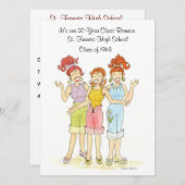 50-jarige hereniging kaart (Voorkant / Achterkant)