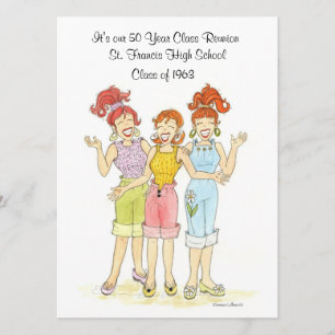 50-jarige hereniging kaart