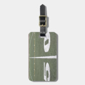 50-jarige lijn bagagelabel (Voorkant verticaal)