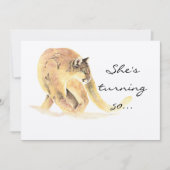 50-jarige partij nodigt aangepaste cougar-Humor ui Kaart (Voorkant)