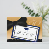 50-jarige reünie RSVP Blue (Staand voorkant)