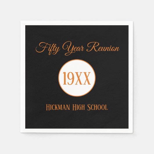 50-jarige servetten (Voorkant)