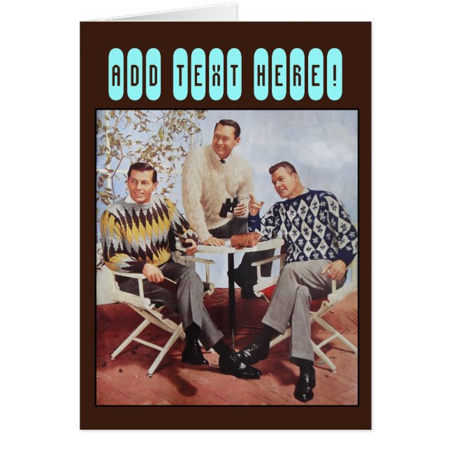 50-jarige Sweater-jongens (Voorkant)