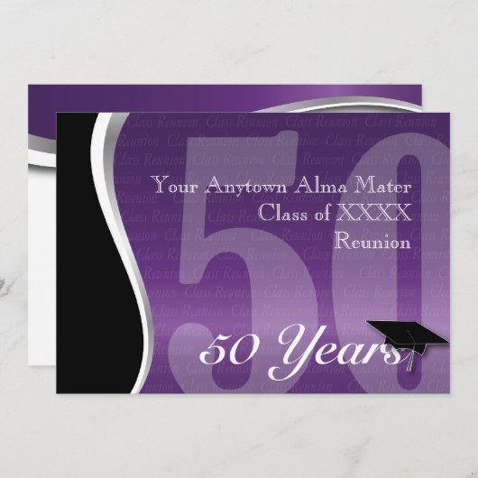  50-jarige vakbond kaart (Voorkant / Achterkant)