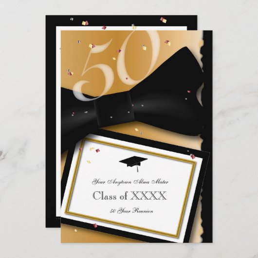  50-jarige vakbond kaart (Voorkant / Achterkant)