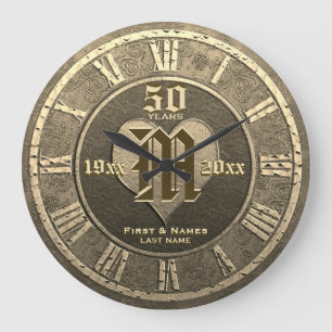 50 kijkt het Vintage Goud van het jaar het Grote Klok