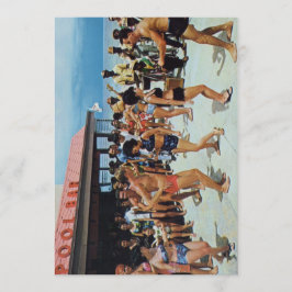  50-landen Beach Party Kaart