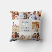 50 lijken een goede marinegrijze fotoverjaardag kussen (Achterkant)