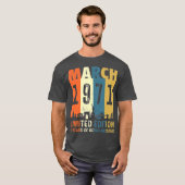 50 Limited edition van maart 1971 50th T-shirt (Voorkant volledig)