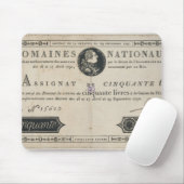 50 livres bank note, 29 oktober 1790 muismat (Met muis)