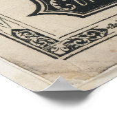 50 livres bank note, 29 oktober 1790 poster (Hoek)