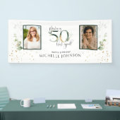 50-look Good Green Gold Photo Birthday Spandoek (Beurs)