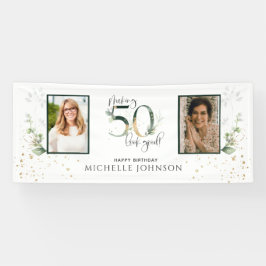 50-look Good Green Gold Photo Birthday Spandoek