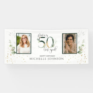 50-look Good Green Gold Photo Birthday Spandoek