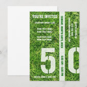 50 meter - Je bent uitgenodigd Kaart (Voorkant / Achterkant)